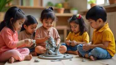 Little Feet, Big Smiles: Celebrating Ganesh Chaturthi with Toddlers
