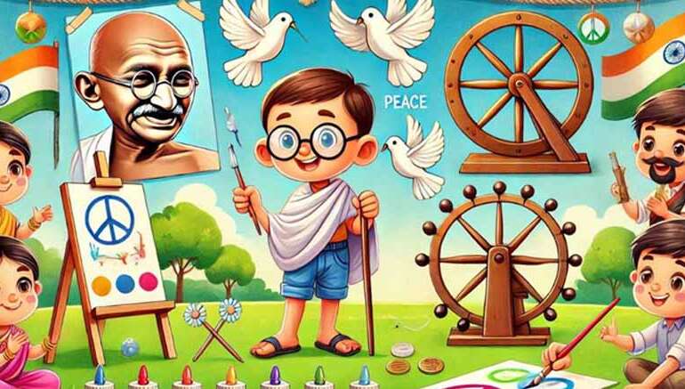 Gandhi Jayanti at Li’l Miracles International Preschool
