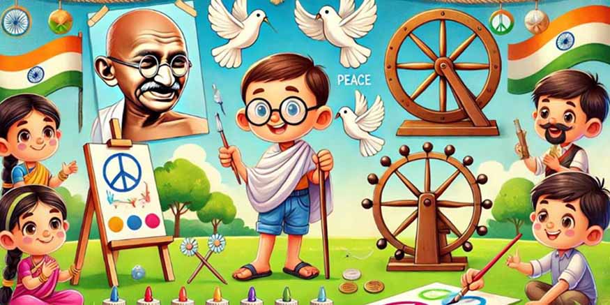 Gandhi Jayanti at Li’l Miracles International Preschool