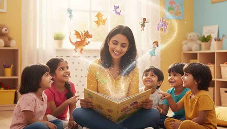 Tiny Tales, Mighty Minds: The Magic of Storytelling for Preschoolers