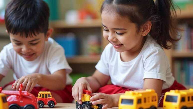 What preschoolers learn through transport