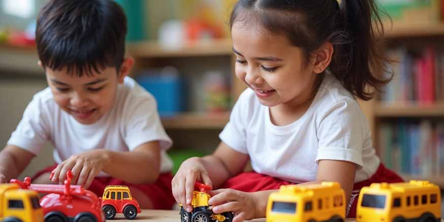 What preschoolers learn through transport