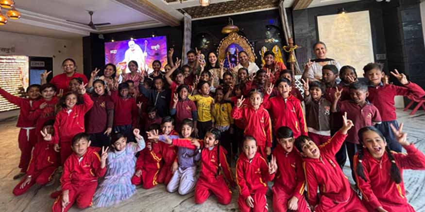 Spreading Smiles and Kindness: Our Visit to Sri Sai Ashram
