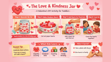 The Love & Kindness Jar: A Heartwarming Valentine’s DIY for Toddlers