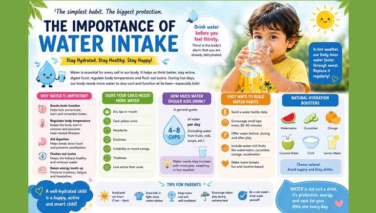 Why Water Intake Matters More Than Ever This Summer