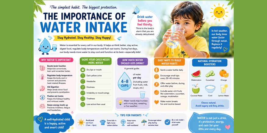 Why Water Intake Matters More Than Ever This Summer