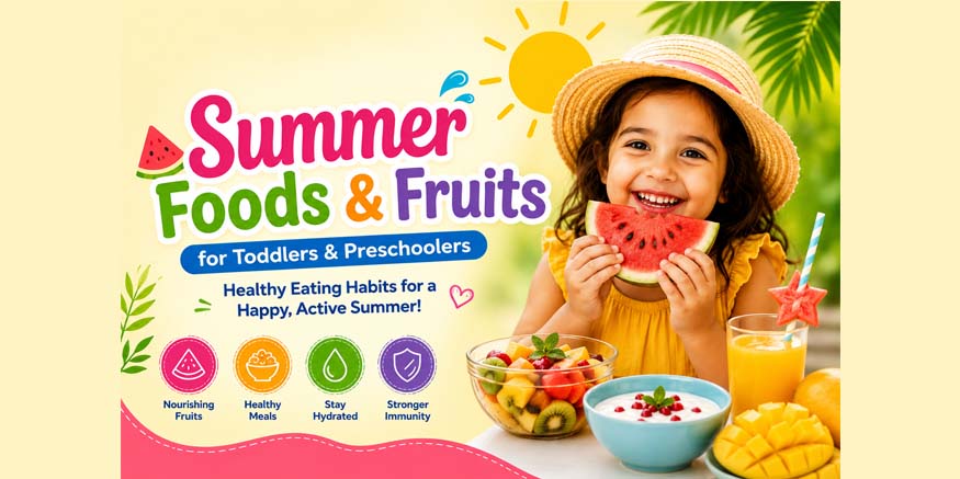 Healthy Foods, Fruits & Eating Habits for Happy Little Learners by Li’l Miracles International Preschool