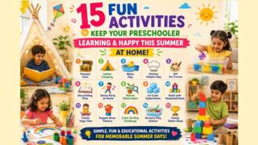 Beat the Heat with Fun: 15 Exciting Summer Activities to Do at Home with Your Preschooler