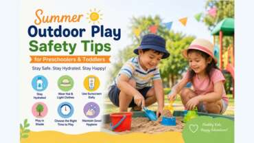 Summer Outdoor Play for Preschoolers: Staying Safe While Having Fun in the Sun