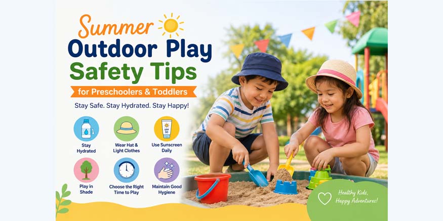 Summer Outdoor Play for Preschoolers: Staying Safe While Having Fun in the Sun