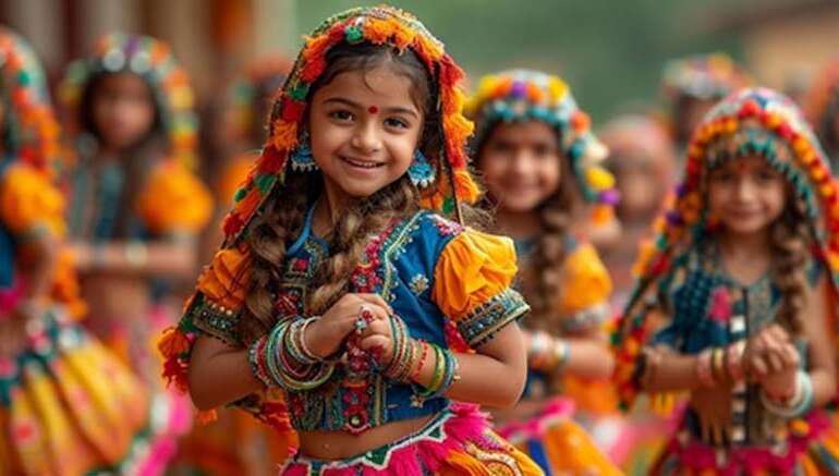 Fun Navratri Activities for Preschoolers at Home