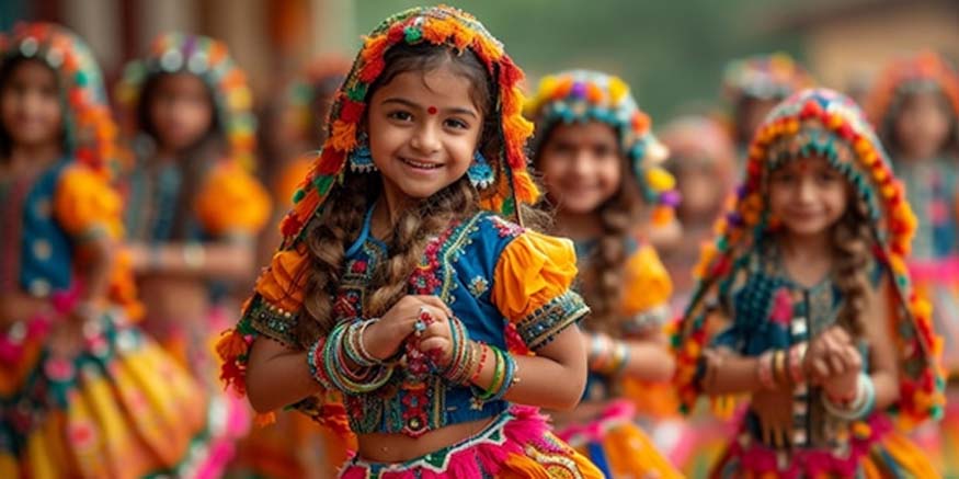 Fun Navratri Activities for Preschoolers at Home