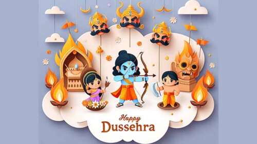 Teachings of Dussehra for Preschoolers